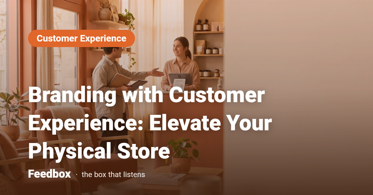 Branding with Customer Experience: Elevate Your Physical Store