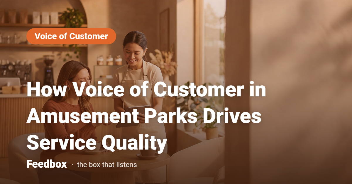 How Voice of Customer in Amusement Parks Drives Service Quality